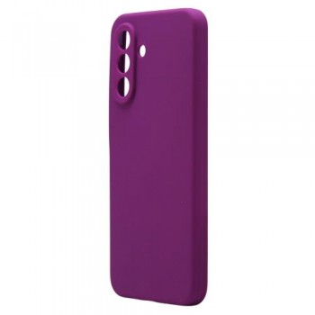 Θήκη Liquid Silicon inos Samsung A566B Galaxy A56 5G Velvet Μωβ