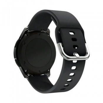 Universal Λουράκι για Smartwatch 20mm Μαύρο (Ασυσκεύαστο)