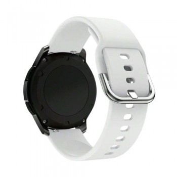 Universal Λουράκι για Smartwatch 22mm Λευκό (Ασυσκεύαστο)