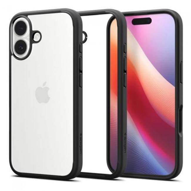 Θήκη TPU & PC Spigen Ultra Hybrid iPhone 17 Μαύρο Θήκη TPU & PC Spigen Ultra Hybrid iPhone 17 Μαύρο
