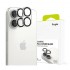 Tempered Glass Full Face Ringke για Τζαμάκι Κάμερας Apple iPhone 17 Μαύρο (2 τεμ)