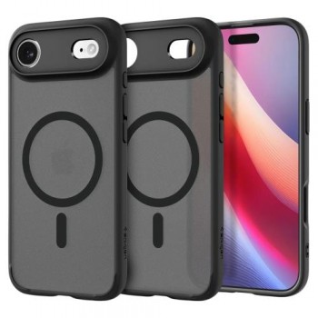 Θήκη TPU & PC Spigen Ultra Hybrid Mag Magsafe Apple iPhone 17 Air Frost Μαύρο