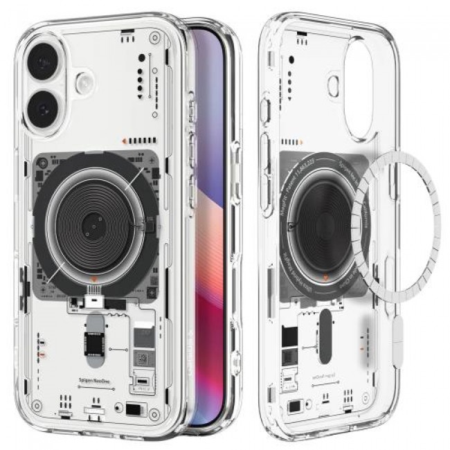 Θήκη TPU & PC Spigen Ultra Hybrid Magsafe Apple iPhone 17 Neo One Διάφανο Θήκη TPU & PC Spigen Ultra Hybrid Magsafe Apple iPhone 17 Neo One Διάφανο