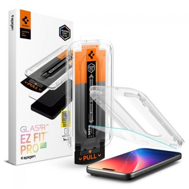 Tempered Glass Full Face Spigen Glas.tR EZ-FIT Pro Apple iPhone 17 Air Διάφανο (1 τεμ.) Tempered Glass Full Face Spigen Glas.tR EZ-FIT Pro Apple iPhone 17 Air Διάφανο (1 τεμ.)