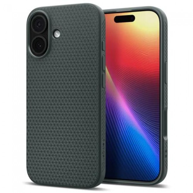 Θήκη Soft TPU Spigen Liquid Air Apple iPhone 17 Πράσινο Θήκη Soft TPU Spigen Liquid Air Apple iPhone 17 Πράσινο