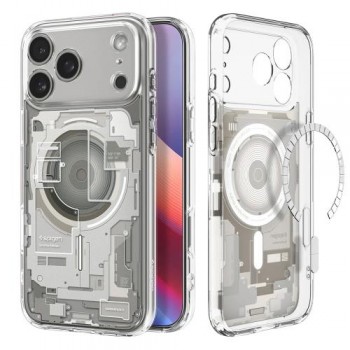 Θήκη TPU & PC Spigen Ultra Hybrid Mag Magsafe Apple iPhone 17 Pro Max Zero One Τιτάνιο