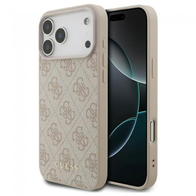 Θήκη PU Guess Apple iPhone 17 Pro Max Hardcase Classic 4G Ροζ Θήκη PU Guess Apple iPhone 17 Pro Max Hardcase Classic 4G Ροζ