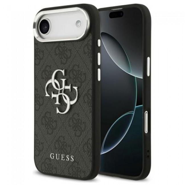 Θήκη PU Guess Apple iPhone 17 Air Hardcase Classic Big Logo 4G Μαύρο Θήκη PU Guess Apple iPhone 17 Air Hardcase Classic Big Logo 4G Μαύρο