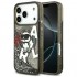 Θήκη Σιλικόνης Karl Lagerfeld Magsafe Apple iPhone 17 Pro Max Liquid Glitter Choupette Logo Μαύρο