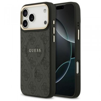 Θήκη PU Guess MagSafe Apple iPhone 17 Pro Hardcase Classic 4G Μαύρο Θήκη PU Guess MagSafe Apple iPhone 17 Pro Hardcase Classic 4G Μαύρο