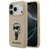 Θήκη Σιλικόνης Karl Lagerfeld Apple iPhone 17 Pro Sketch & Logo Karl Καφέ