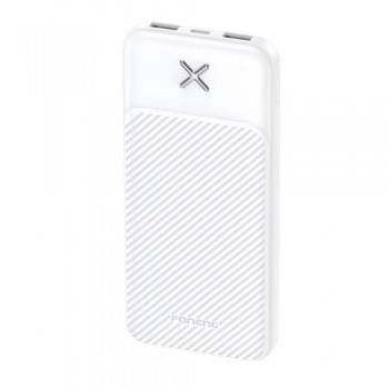 Φορτιστής Ανάγκης Foneng PX109 10W 10000mAh με 2 Θύρες USB A Λευκό
