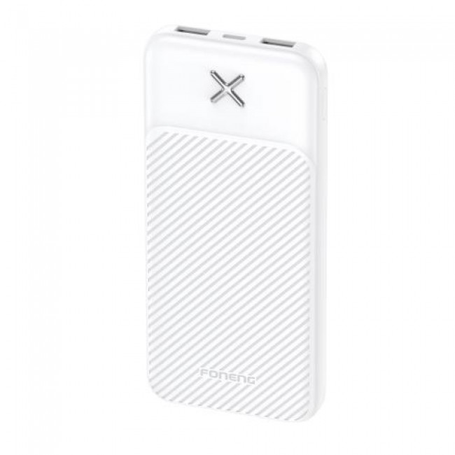 Φορτιστής Ανάγκης Foneng PX109 10W 10000mAh με 2 Θύρες USB A Λευκό Φορτιστής Ανάγκης Foneng PX109 10W 10000mAh με 2 Θύρες USB A Λευκό