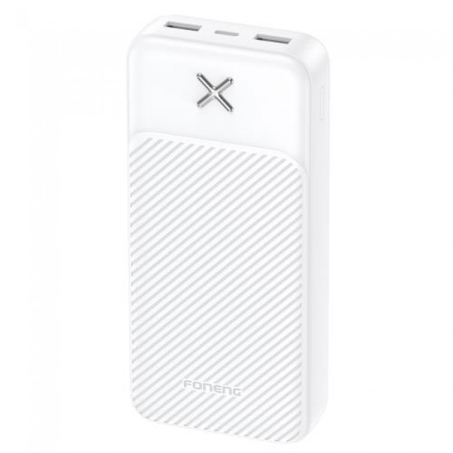 Φορτιστής Ανάγκης Foneng PX110 10W 20000mAh με 2 Θύρες USB A Λευκό Φορτιστής Ανάγκης Foneng PX110 10W 20000mAh με 2 Θύρες USB A Λευκό