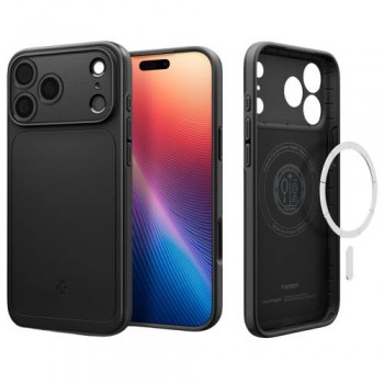 Θήκη TPU Spigen Thin Fit Magsafe Apple iPhone 17 Pro Μαύρο Θήκη TPU Spigen Thin Fit Magsafe Apple iPhone 17 Pro Μαύρο