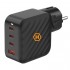Φορτιστής Ταξιδίου Ταχείας Φόρτισης Hammer RapidCharge Duo με Τετραπλή Έξοδο USB A & 3 x USB C PD 100W Μαύρο