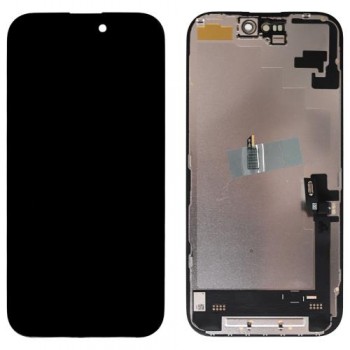 Οθόνη με Touch Screen Soft Oled Apple iPhone 16 Μαύρο (OEM)