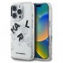 Θήκη TPU Karl Lagerfeld Apple iPhone 16 Pro Max IML Metal Sketched Graphic Logo Διάφανο