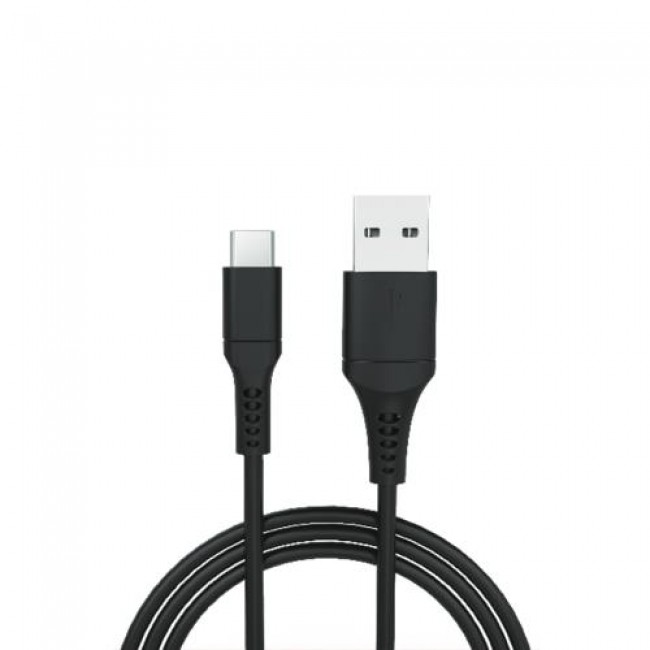 Καλώδιο Σύνδεσης USB 2.0 inos USB A σε USB C 1m Μαύρο
