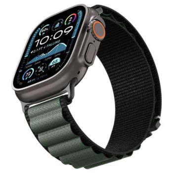 Λουράκι Spigen WBF1 Apple Watch (44/ 45/ 46/ 49mm) Μαύρο-Πράσινο Λουράκι Spigen WBF1 Apple Watch (44/ 45/ 46/ 49mm) Μαύρο-Πράσινο