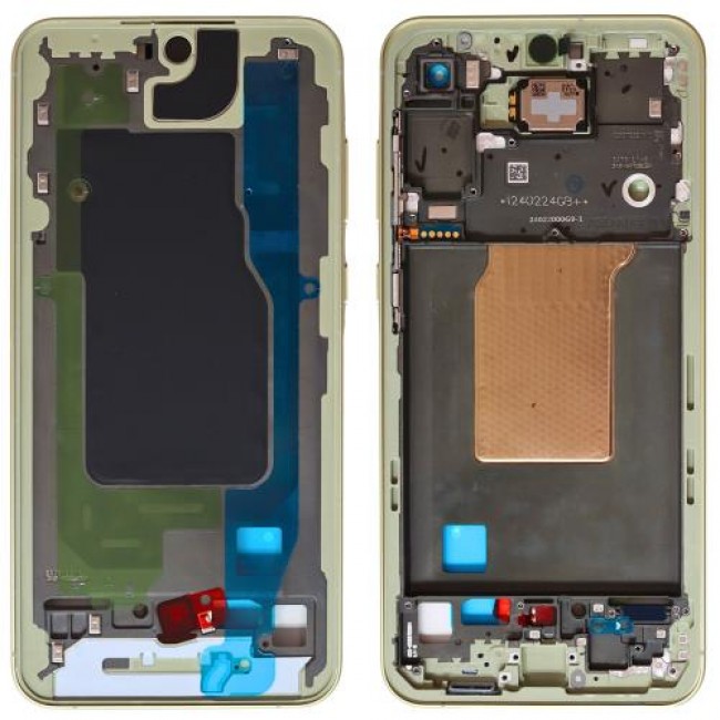 Μεσαίο Πλαίσιο Samsung A556B Galaxy A55 5G Κίτρινο (Original)