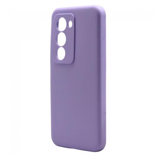 Θήκη Liquid Silicon inos Xiaomi Redmi 15 4G/ 15 5G Velvet Βιολετί