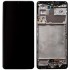 Οθόνη με Touch Screen & Μπροστινή Πρόσοψη Samsung A426B Galaxy A42 Μαύρο (Original)