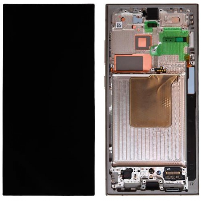 Οθόνη με Touch Screen & Μπροστινή Πρόσοψη Samsung S928B Galaxy S24 Ultra 5G Μαύρο/ Μπλε/ Πράσινο (Original)