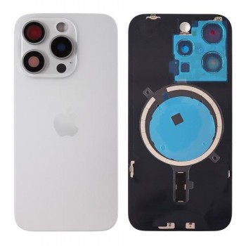 Πίσω Καπάκι με Μαγνήτες Magsafe Apple iPhone 15 Pro Titanium Λευκό (OEM) Πίσω Καπάκι με Μαγνήτες Magsafe Apple iPhone 15 Pro Titanium Λευκό (OEM)