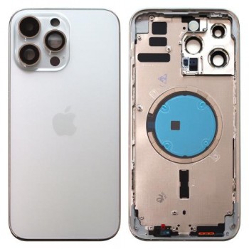 Καπάκι Μπαταρίας Apple iPhone 14 Pro Max Ασημί (OEM)