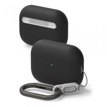 Θήκη Σιλικόνης Ringke Apple AirPods Pro 3 (2025) Μαύρο