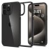 Θήκη TPU & PC Spigen Ultra Hybrid Apple iPhone 15 Pro Διάφανο-Μαύρο