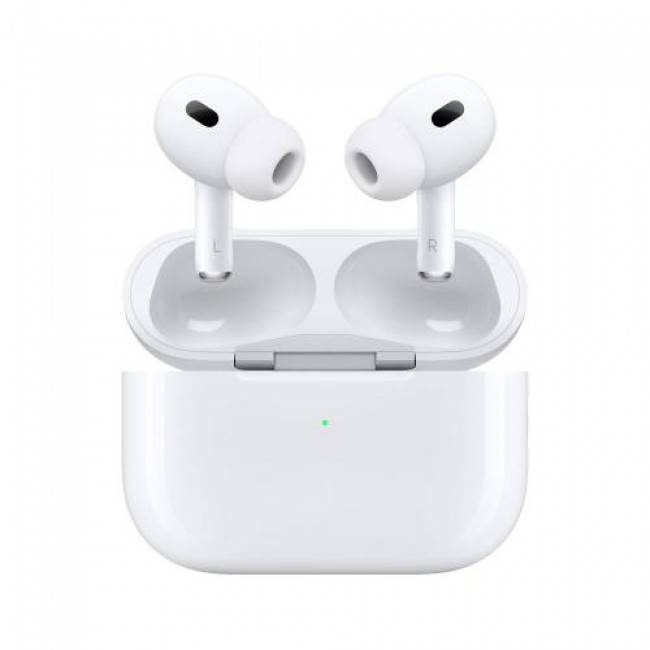 Ακουστικό Bluetooth Apple MQD83 AirPods Pro (2022) με Θήκη Φόρτισης Magsafe Λευκό