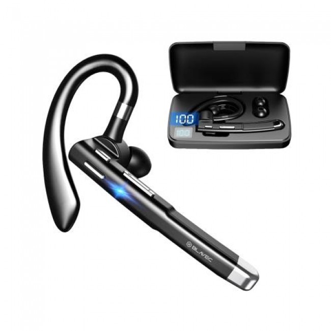 Στερεοφωνικό Ακουστικό Blavec Discover 55 & Power Bank Μαύρο