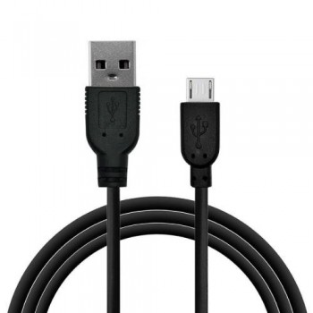 Καλώδιο Σύνδεσης USB 2.0 inos USB A σε Micro USB 10W 2m Μαύρο