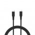 Καλώδιο Σύνδεσης USB 3.0 inos USB C σε USB C 60W 2m Μαύρο