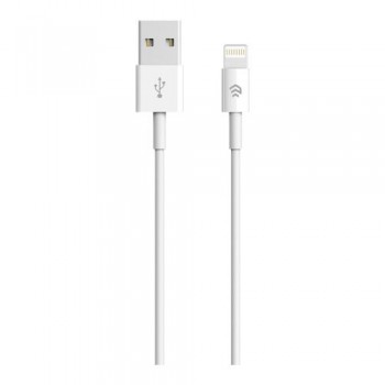 Καλώδιο Σύνδεσης USB 2.0 Devia EC064 USB A σε Lightning 10.5W 2m Smart Λευκό