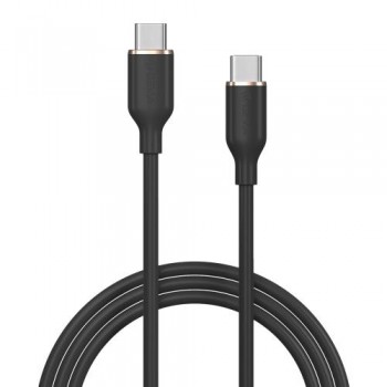 Καλώδιο Σύνδεσης USB 2.0 Devia EC632 USB C σε USB C PD 60W 1.2m Jelly Μαύρο