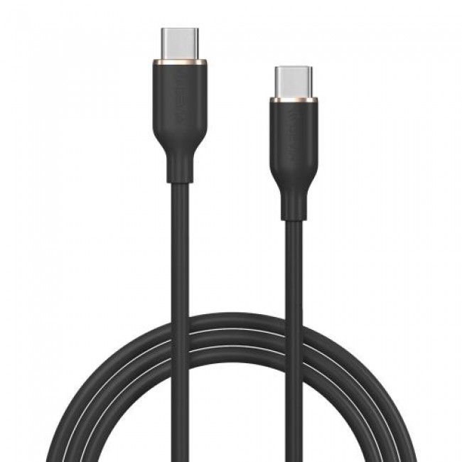 Καλώδιο Σύνδεσης USB 2.0 Devia EC632 USB C σε USB C PD 60W 1.2m Jelly Μαύρο
