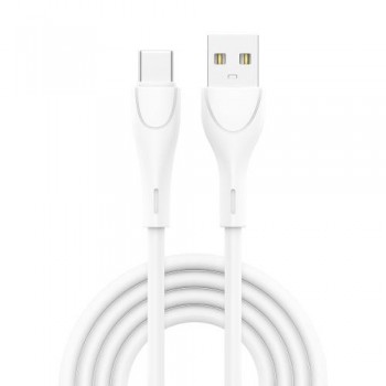 Καλώδιο Σύνδεσης USB 2.0 inos UltraCon USB A σε USB C 15W 1m Λευκό