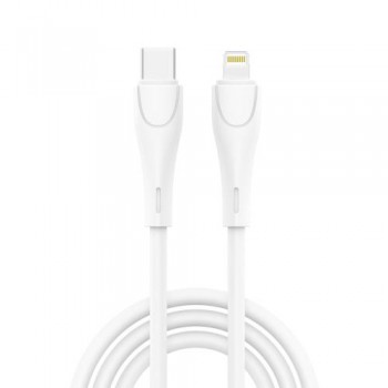 Καλώδιο Σύνδεσης USB 2.0 inos UltraCon USB C σε Lightning 20W 1m Λευκό