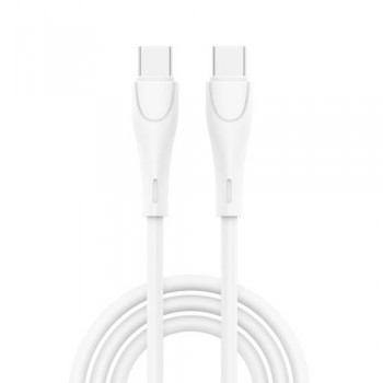 Καλώδιο Σύνδεσης USB 2.0 inos UltraCon USB C σε USB C 60W 1m Λευκό