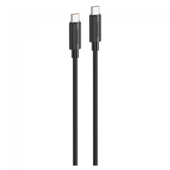 Καλώδιο Σύνδεσης USB 2.0 Foneng XS07 USB C σε USB C 60W 1.2m Μαύρο