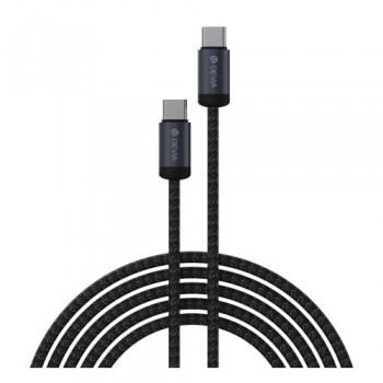 Καλώδιο Σύνδεσης USB 2.0 Devia EC646 USB C σε USB C PD 60W 3m Gracious Μαύρο
