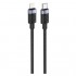 Καλώδιο Σύνδεσης USB 2.0 Foneng X115 Metal Head Braided USB C σε Lightning PD 27W 1m Μαύρο