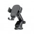 Universal Βάση Στήριξης Ταμπλό & Παρμπρίζ Αυτοκινήτου Choetech T203-F Gravity με Ασύρματη Φόρτιση 15W Μαύρο