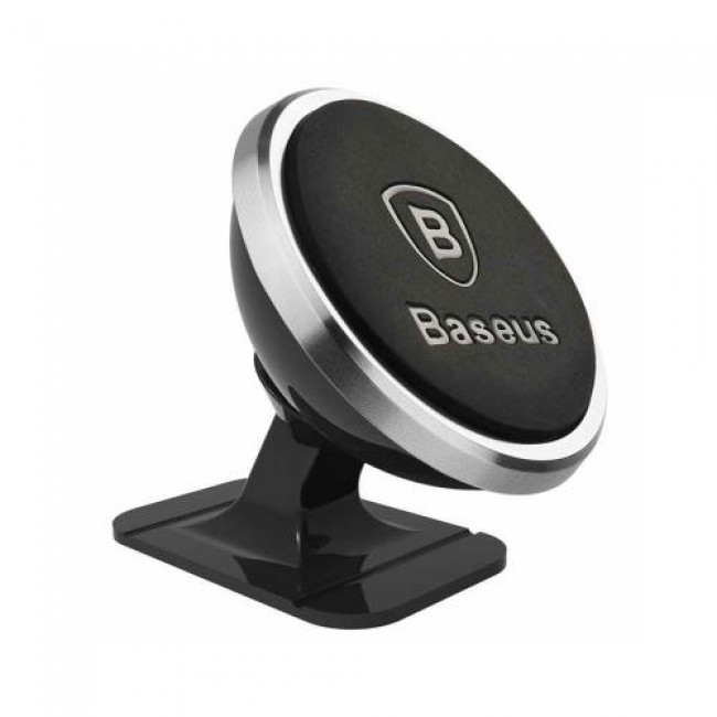 Universal Βάση Στήριξης Ταμπλό Αυτοκινήτου Μαγνητική Baseus 360 Ασημί Universal Βάση Στήριξης Ταμπλό Αυτοκινήτου Μαγνητική Baseus 360 Ασημί