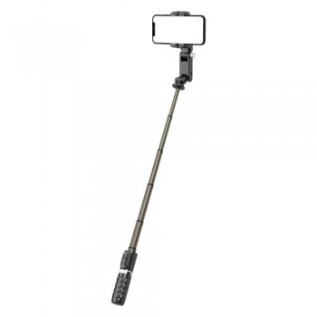 Gimbal & Τρίποδο Devia Q18 Life Creation για Smartphones Πλάτους 37 έως 90mm Μαύρο