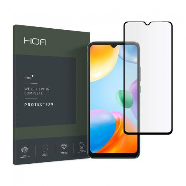 Tempered Glass Full Face Hofi Pro+ Xiaomi Redmi 10C Μαύρο (1 τεμ.) Tempered Glass Full Face Hofi Pro+ Xiaomi Redmi 10C Μαύρο (1 τεμ.)