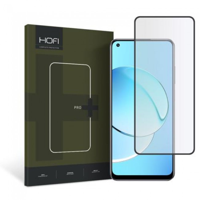 Tempered Glass Full Face Hofi Pro+ Realme 10 Μαύρο (1 τεμ.) Tempered Glass Full Face Hofi Pro+ Realme 10 Μαύρο (1 τεμ.)